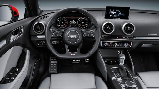 La calidad de terminación es ejemplar en el Audi A3 Sportback