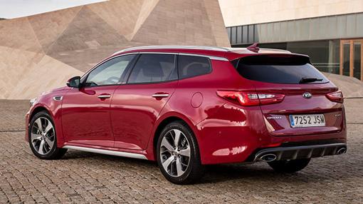 Línea deportiva para el Kia Optima familiar