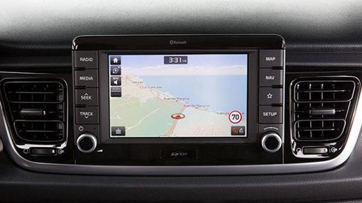 Hasta 7 pulgadas puede tener la pantalla del navegador del nuevo Kia Rio