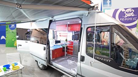 Ford Transit «camperizada» por Micamper.es