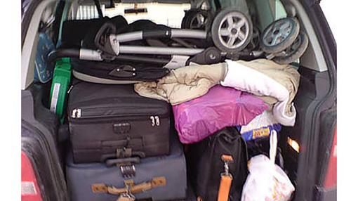 El equipaje no se puede dejar de cualquier forma dentro del maletero