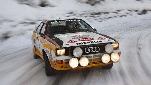 Walter Röhrl y Audi