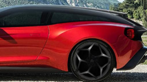 Boceto de la trasera del nuevo Shooting Brake