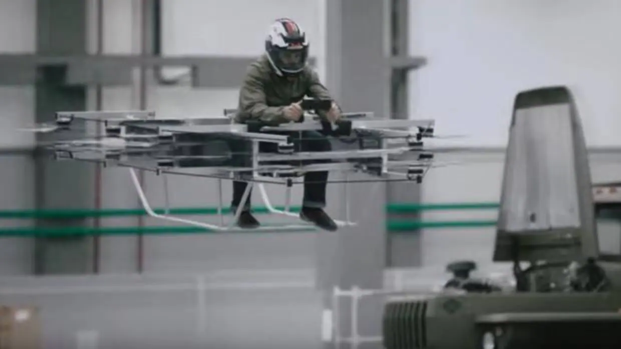 Kalashnikov prueba una asombrosa moto voladora con la que podría surtir al Ejército ruso