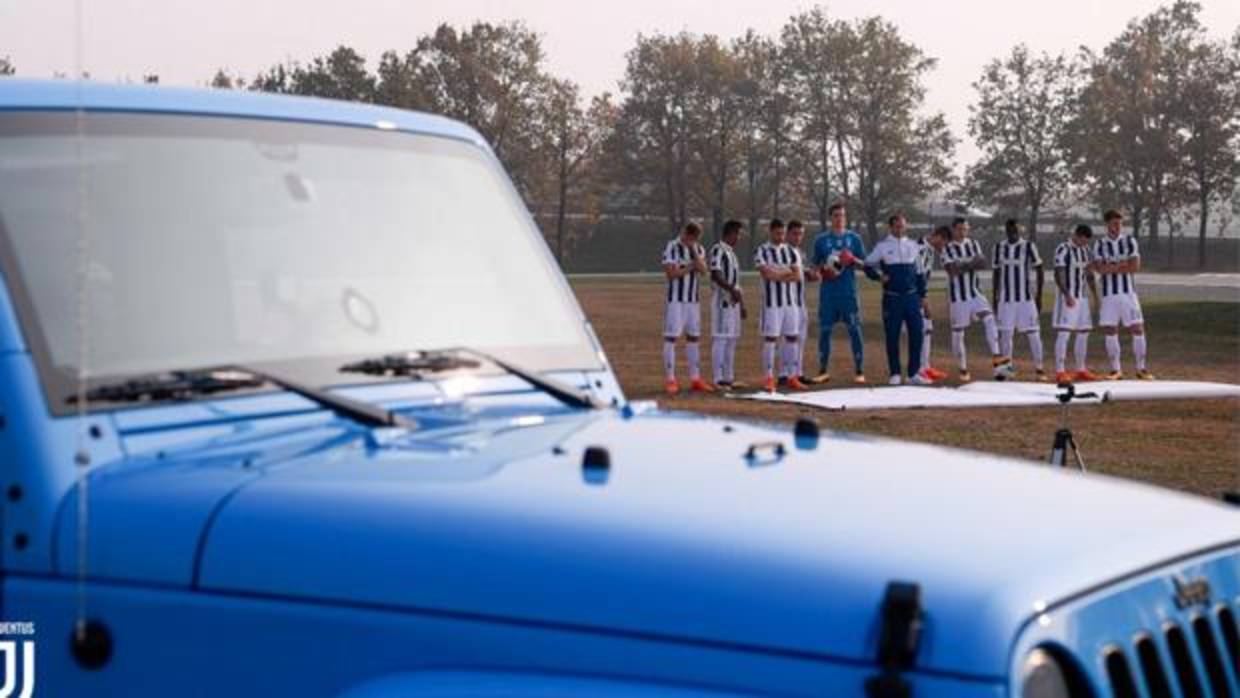 Las estrellas de la Juventus disfrutan de la gama Jeep