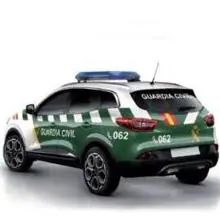 Una imagen más «patriota» para los nuevos coches de la Guardia Civil