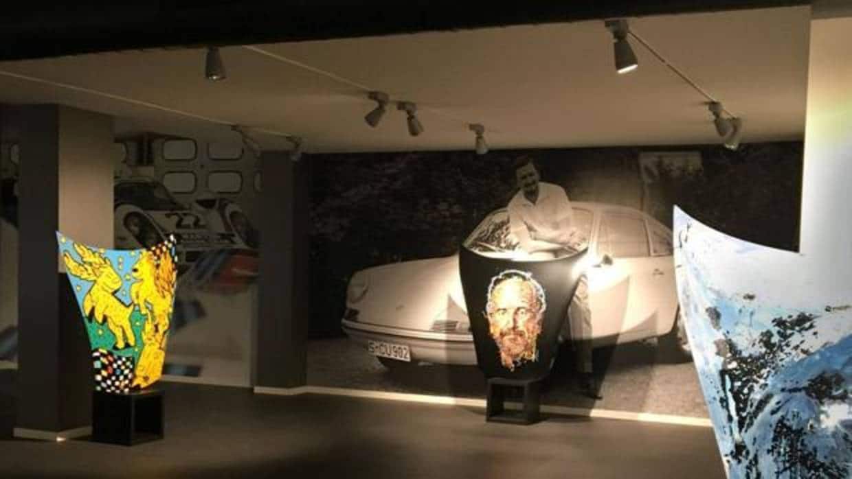 El arte se da la mano con los legendarios Porsche 911 con fines benéficos