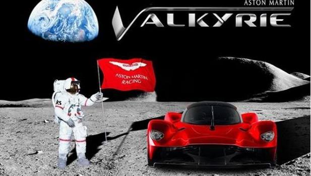 Polvo lunar para la nueva pintura de Aston Martin