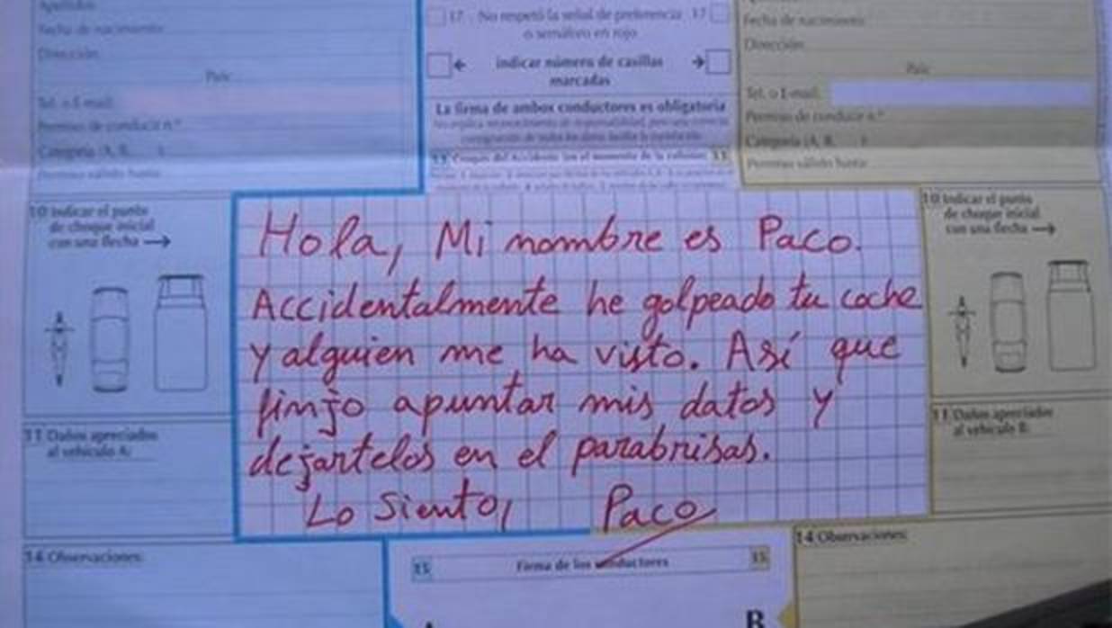 La Guardia Civil insiste: si tienes un accidente, «no te hagas un Paco»