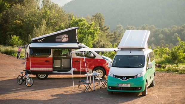 Nissan presenta su gama de Camper la NV200  y e-NV200 eléctrica