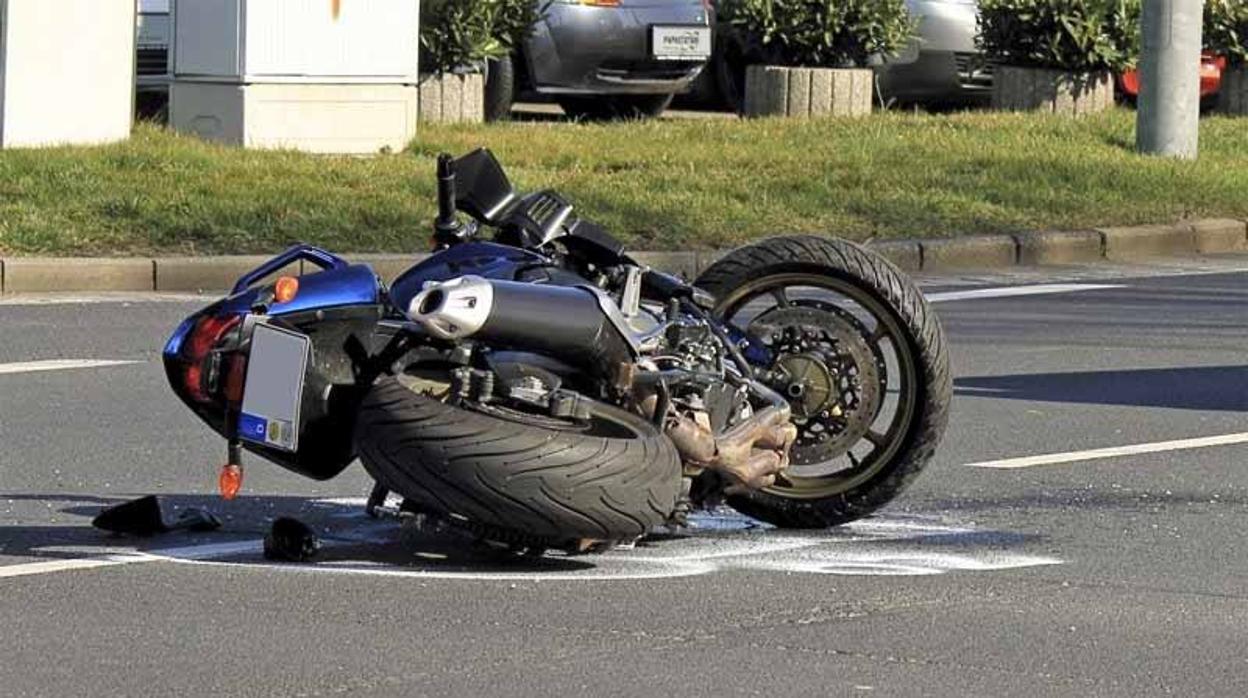 Cómo actuar si tienes un accidente de moto