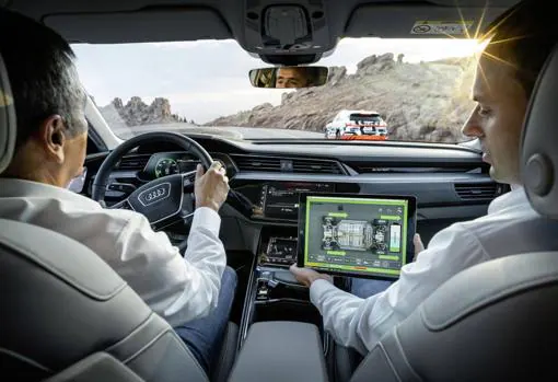 Audi pone a prueba su prototipo e-Tron en el legendario circuito de Pikes Peak