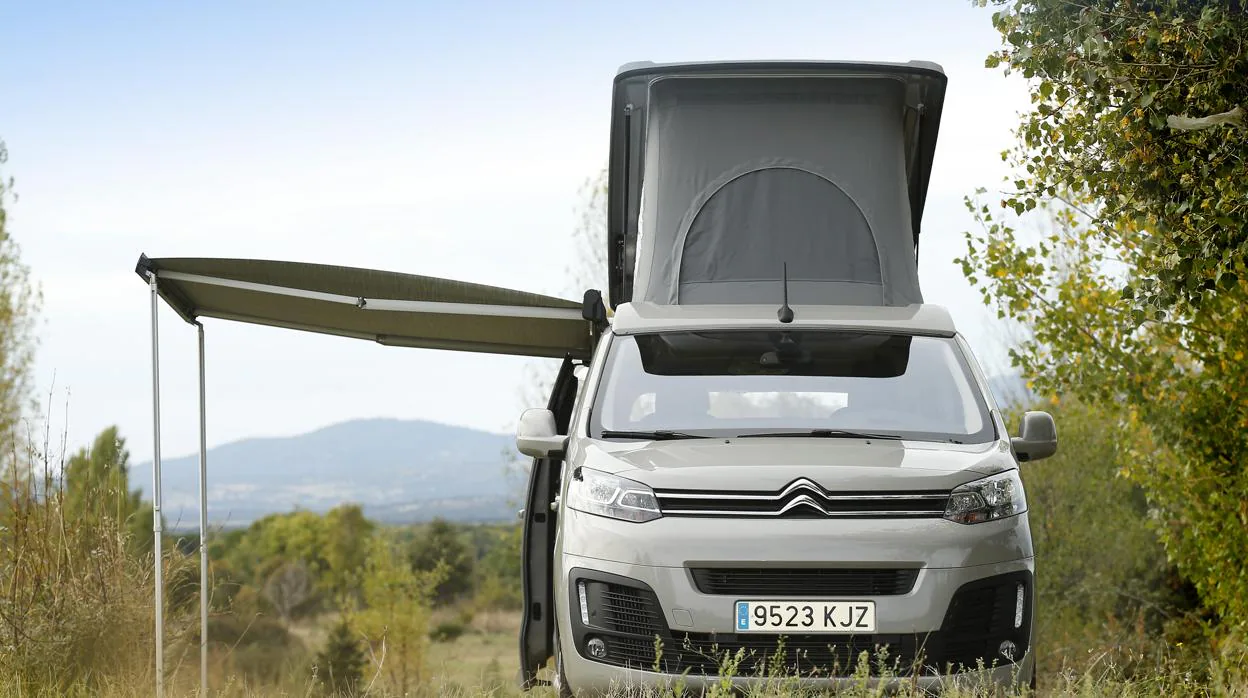Citroën lanza tres versiones camperizadas del SpaceTourer