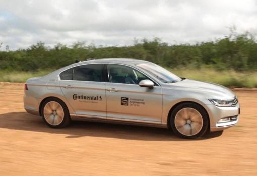 Cómo se prueban los neumáticos en un coche sin conductor