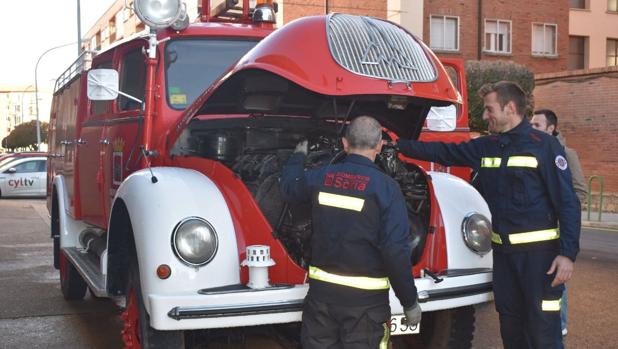 El histórico regalo de los bomberos de Soria a los Reyes Magos