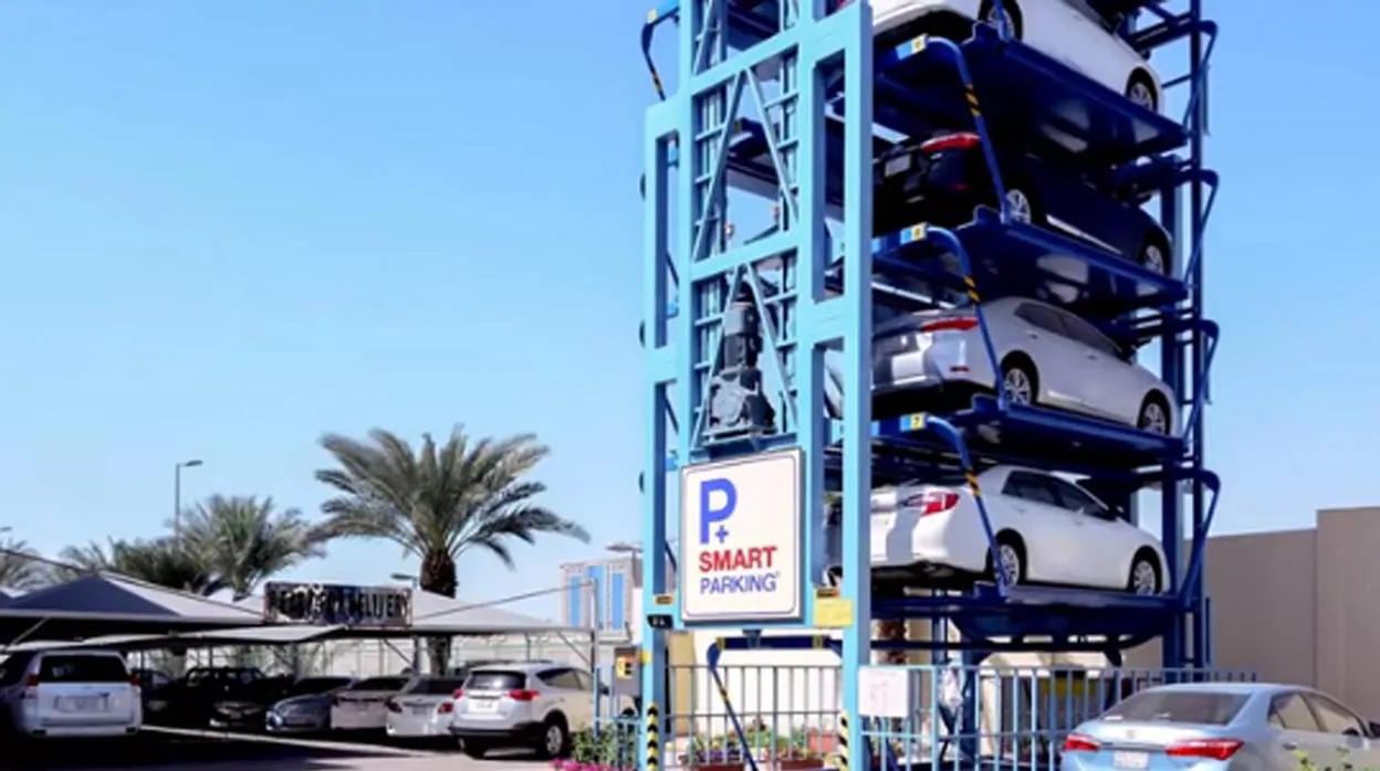 Así funcionará el primer aparcamiento vertical de España
