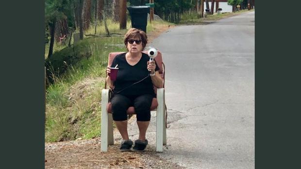 Patti, la mujer que ha logrado acabar con los excesos de velocidad usando un secador