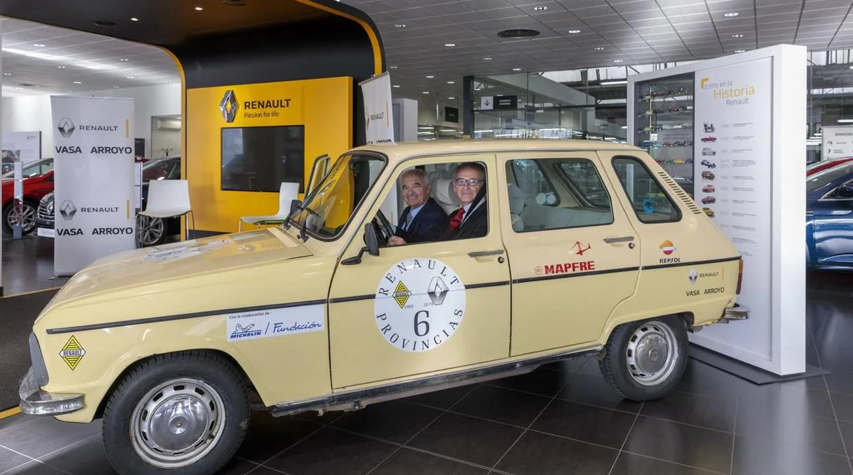 Más de 800 kilómetros sin parar para celebrar los 50 años del Renault 6