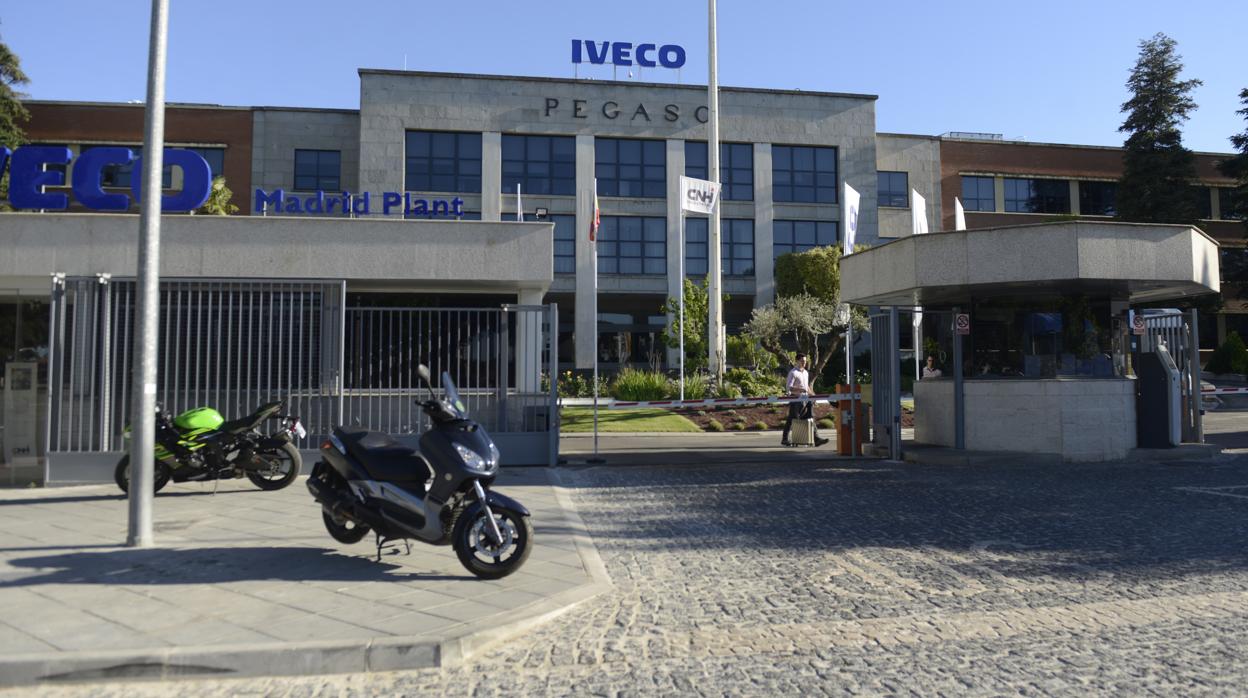 Exterior de la planta de Iveco en Madrid