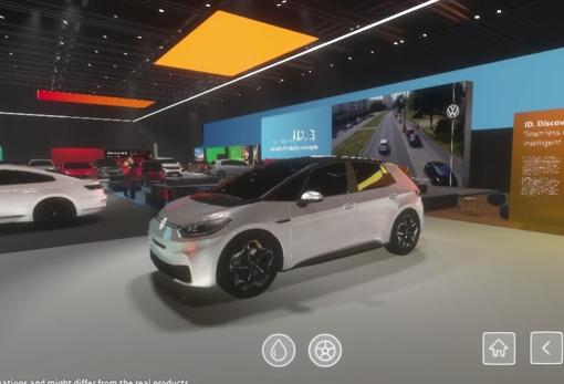 Salón virtual del automóvil desarrollado por Volkswagen