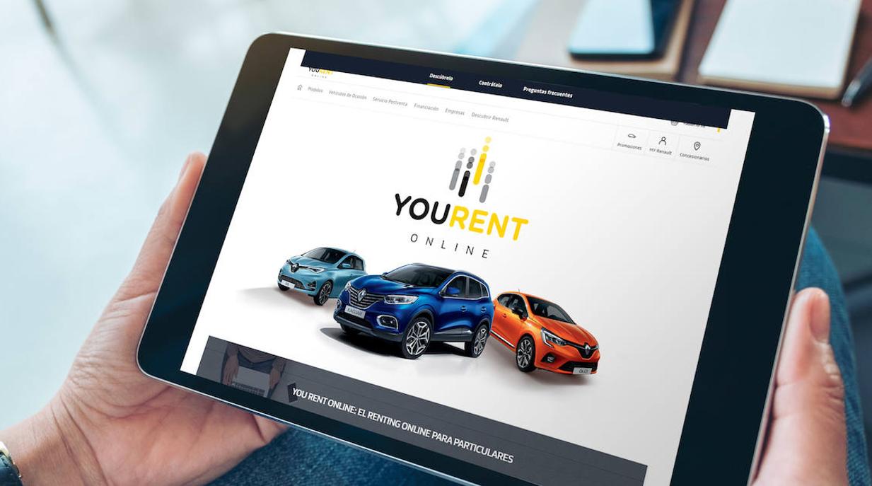 «You Rent Online»: el plan de Renault para contratar el renting desde casa