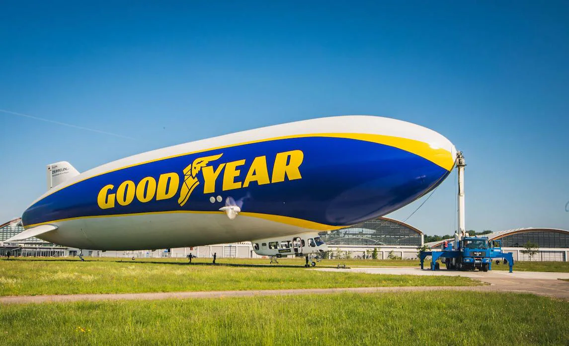 El icónico Zeppelin de Goodyear vuelve a sobrevolar Europa