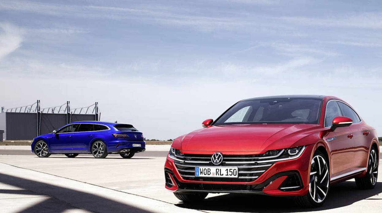 El Volkswagen Arteon estrena carrocería Shooting Brake, sistema híbrido enchufable y versión R