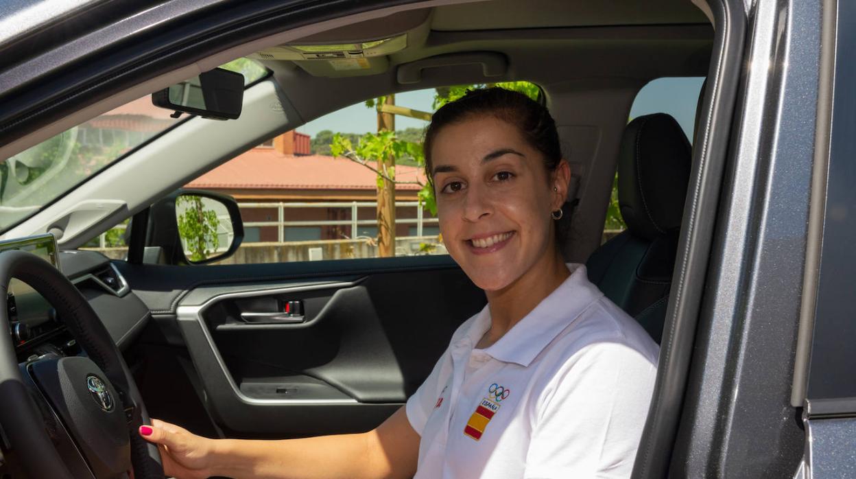 El coche de Carolina Marín: «Conducir me relaja y me ofrece tiempo para mí»