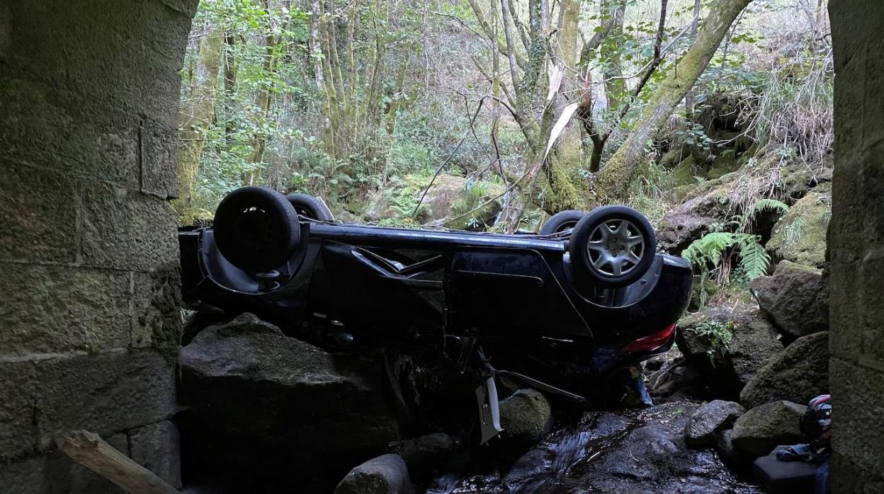 Accidente en A Cañiza (Pontevedra)