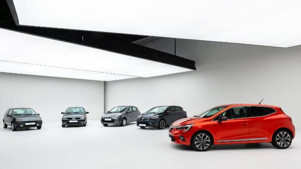 La saga Renault Clio lleva treinta años evolucionando en estilo y tecnología