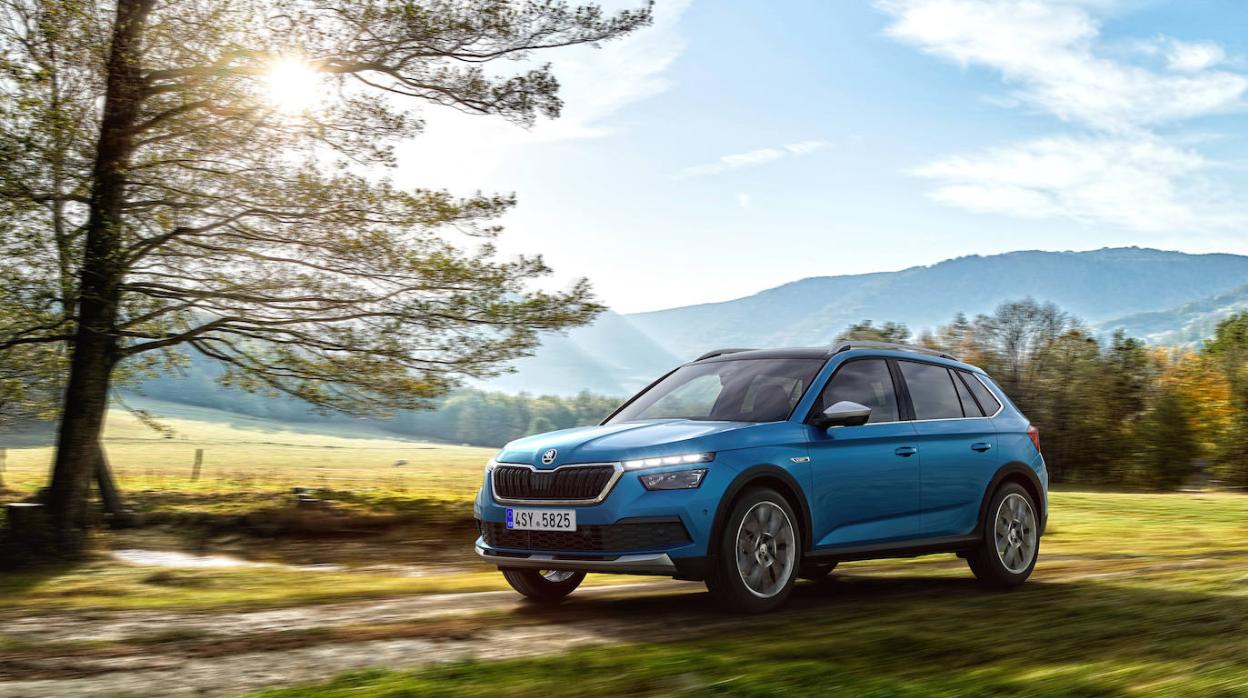 Nuevo Skoda Kamiq Scout: marcada estética off-road