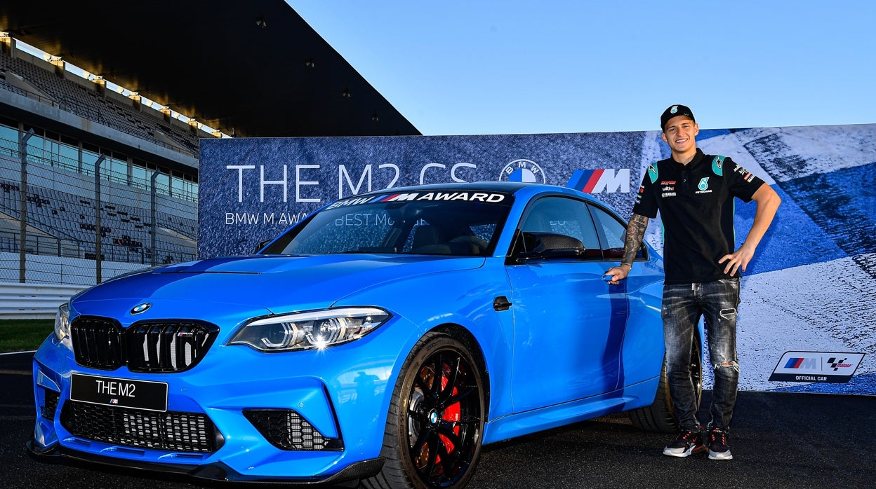 El piloto más rápido en clasificación de MotoGP se lleva un BMW M2 CS