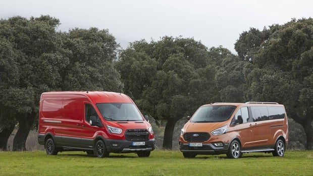 Nuevas Ford Transit Trail y Tourneo Active: una capacidad sin límites y eficiente