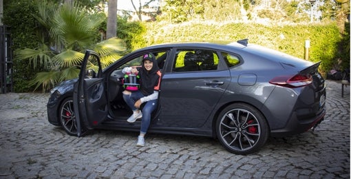 El coche de Ana Carrasco: «Suelo usar colores que no llamen mucho la atención»