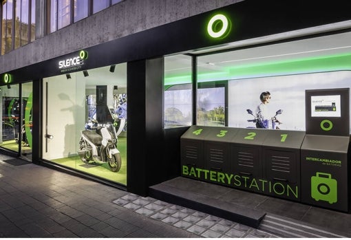 Battery station y tienda de Silence