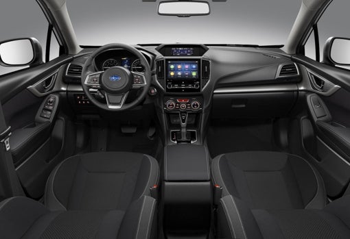 Impreza ecoHybrid, con etiqueta ECO y tracción total