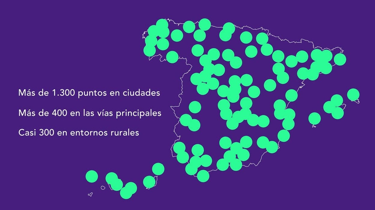 Las 50 provincias de España tienen ya infraestructura de recarga para el vehículo eléctrico