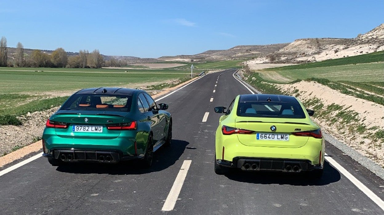 Al volante de los portentosos M3 Competition y M4 Competition Coupé