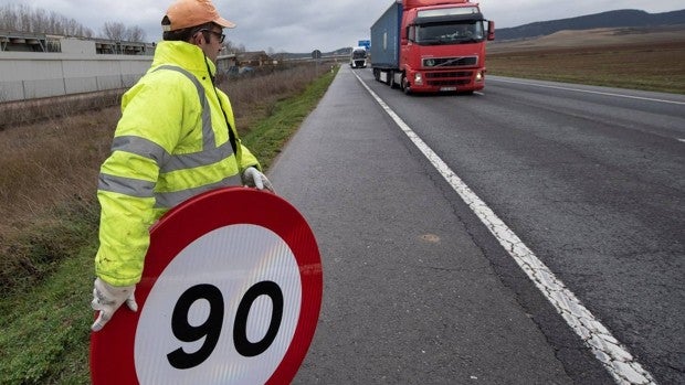 70 por hora, el límite recomendado para las carreteras secundarias