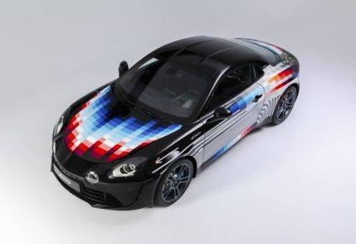 Así reinterpreta Felipe Pantone el Alpine A110