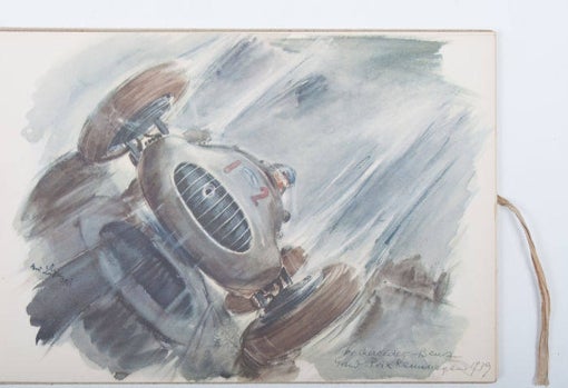 Hans Liska, el hombre que amaba dibujar los Mercedes