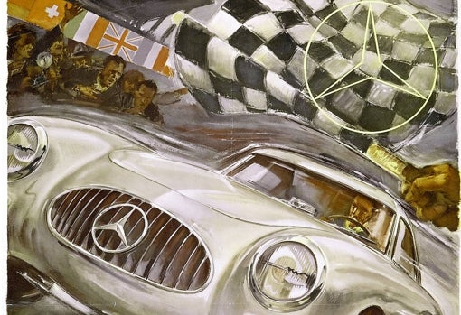 Hans Liska, el hombre que amaba dibujar los Mercedes