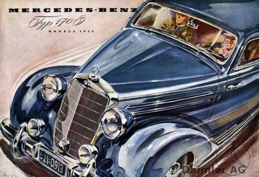 Hans Liska, el hombre que amaba dibujar los Mercedes