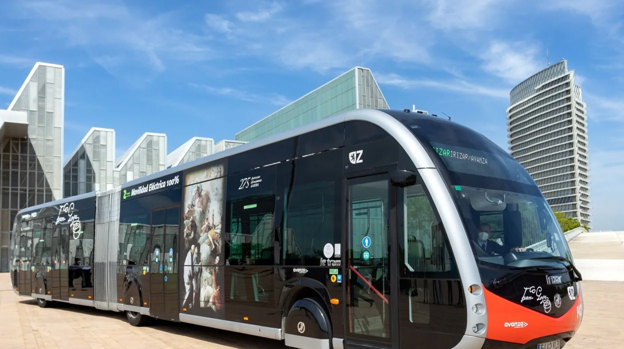 Así son los nuevos autobuses eléctricos que operarán en Zaragoza