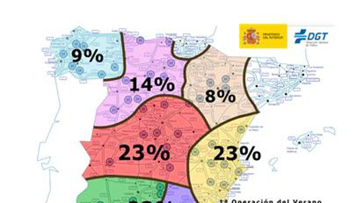 Comienza la Operación Salida bajo la atenta mirada de más de 1.300 radares de tráfico