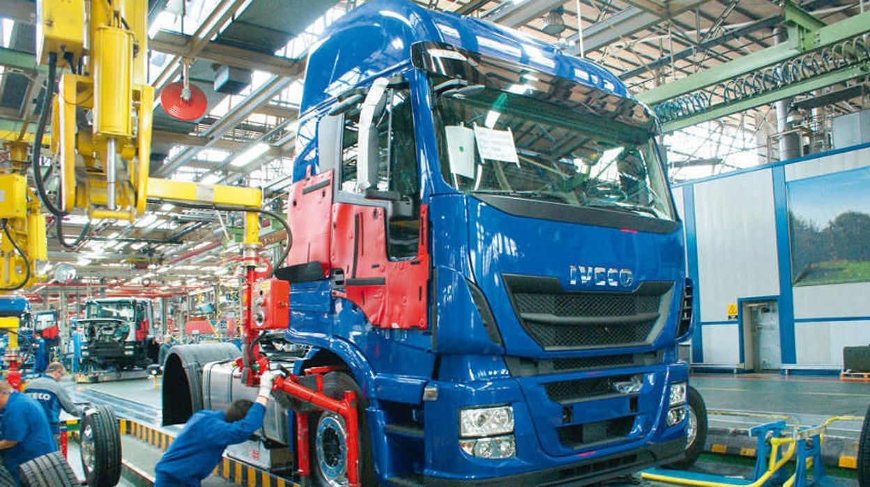 Planta de Iveco en Madrid