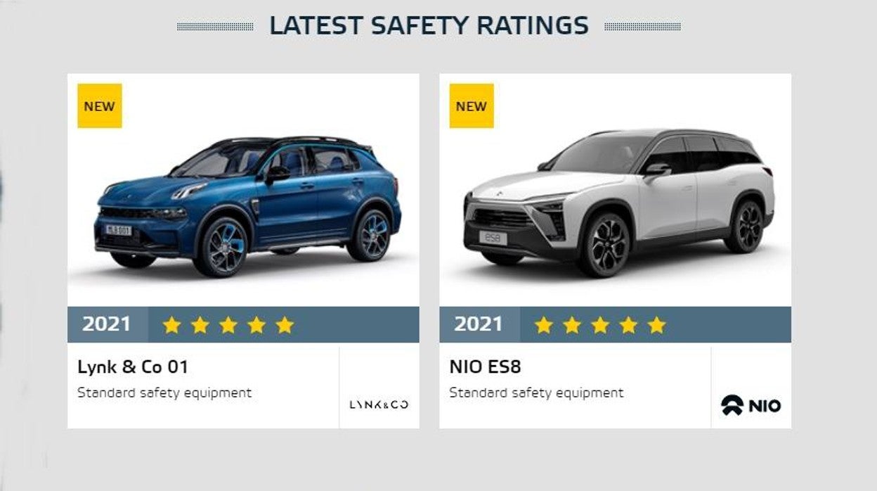 Dos coches chinos superan por primera vez, y con nota, las pruebas EuroNcap