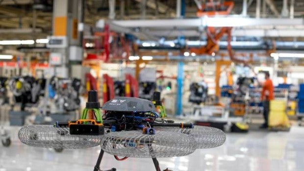 La fábrica de Seat en Martorell vista desde un Drone