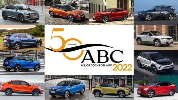 Los elegidos: estos son los 12 candidatos al Premio ABC al Mejor Coche del Año 2022