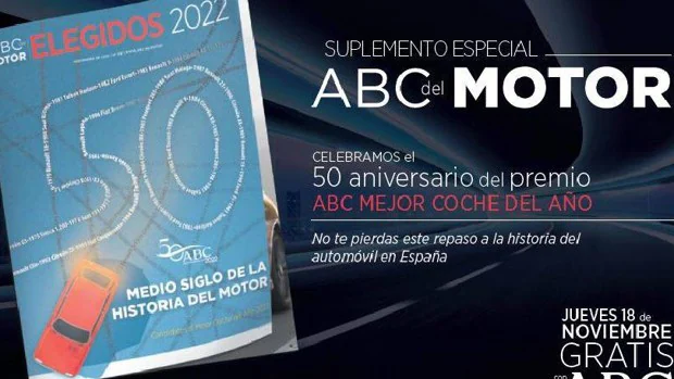 Celebramos el 50 aniversario del premio ABC al Mejor coche del Año